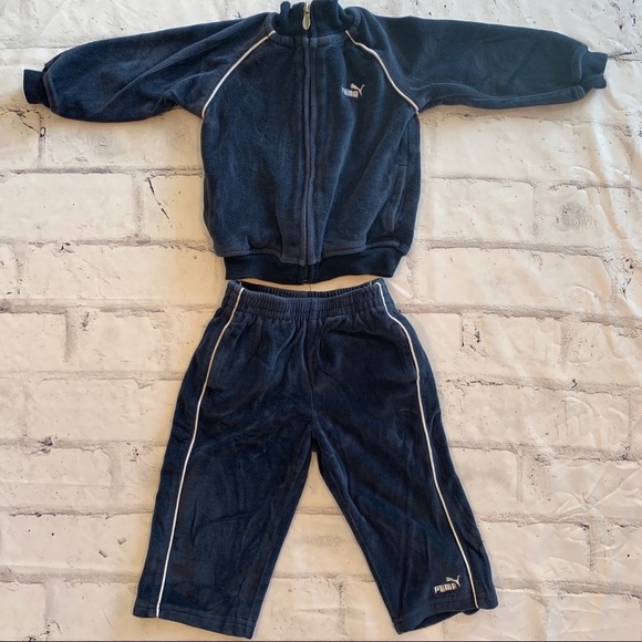 PUMA VELOUR TRACK SUIT - Picture 1 of 6